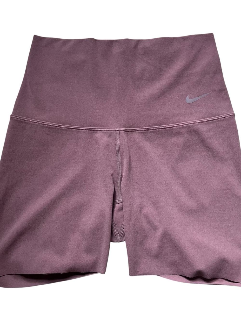 Nike Zenvy Dri-Fit High-Rise Athletic Shorts Mauve Size XS - Picture 1 of 3